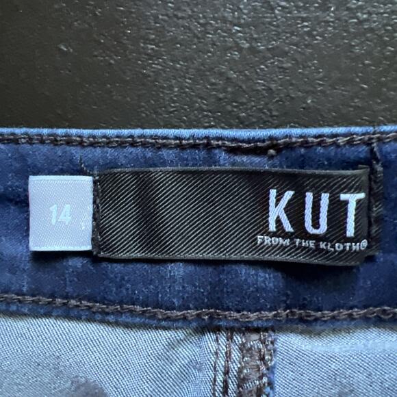 Kut From The Kloth Jeans Womens 14 Dark Wash Blue Diana Skinny High Rise Stretch - Picture 7 of 12